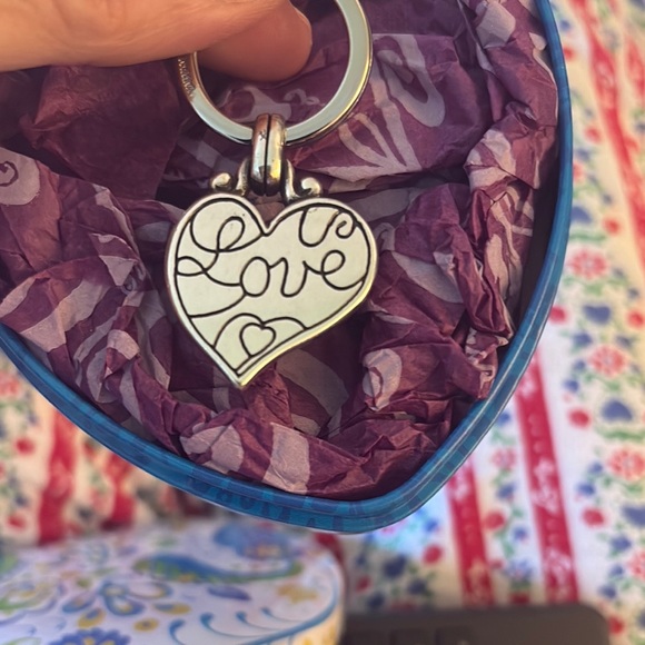 Brighton Multicolor Heart Key Holder - Picture 2 of 3